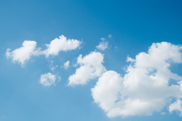 Obraz premium blue sky with clouds