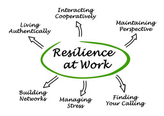 Diagram of Resilience at Work