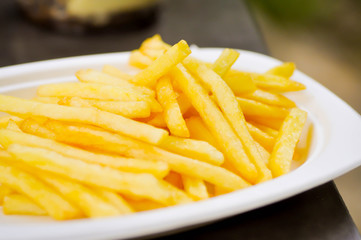 French fries, fried potato