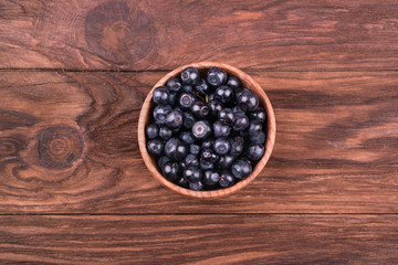 Blueberries in a bowl