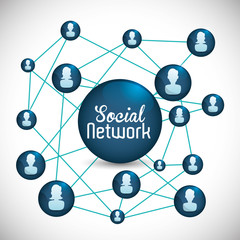 Social network design.