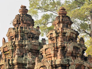 Naklejka premium Banteai Srei, Siem Reap, Cambodia