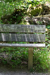 Naklejka premium Sitzbank