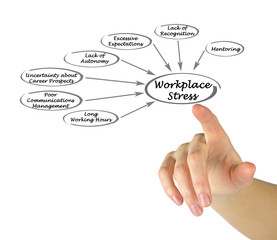 Diagram of Workplace Stress