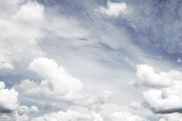 Obraz premium Dark storm clouds before rain