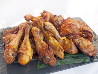 fried chicken legs & thighs