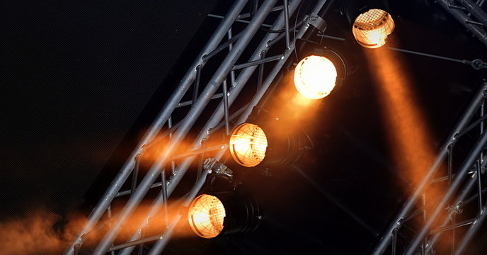 projecteurs de lumi&egrave;re