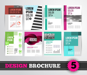 Brochure design mega set