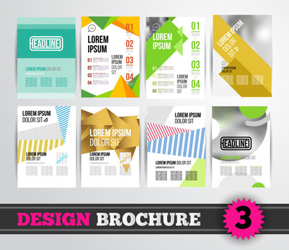 Brochure design mega set
