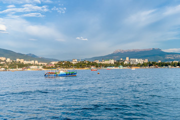 Fototapeta na wymiar View on Crimean coast