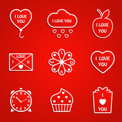 Love icons