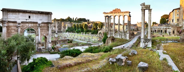 Türaufkleber Forum Romanum, Rom © fabiomax