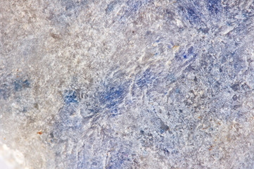 Stone structure. Lazurite mineral. Macro.
