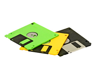Floppy disk.Isolated.