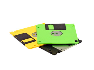 Floppy disk.Isolated.