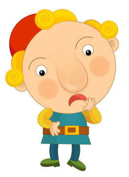 recommend clip art: Cartoon farmer - illustration for the children