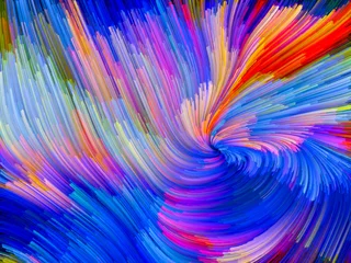 Kussenhoes Color Vortex Backdrop © agsandrew
