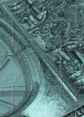 Elegant decorative architecture