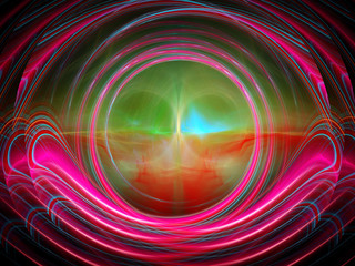 Abstract fractal background