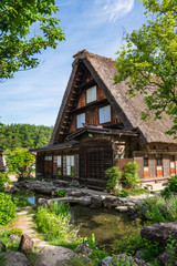 世界遺産　白川郷合掌造り集落