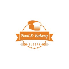 Food and bakery vintage badge restaurant logo template