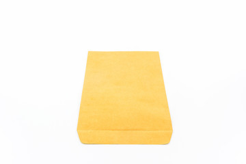 Brown envelope.