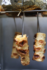 スモーカーの中のちくわ