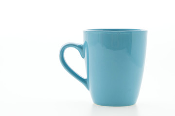 Empty coffee cup or coffee mug