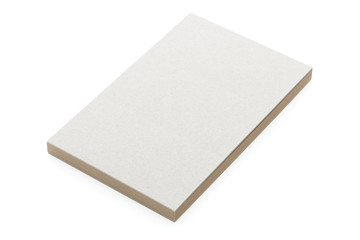 Gray note book isolated