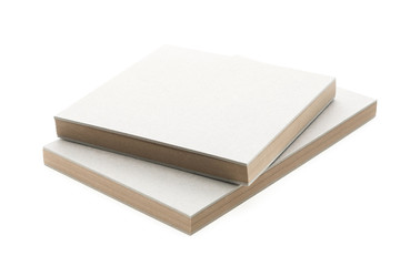 Gray note book isolated