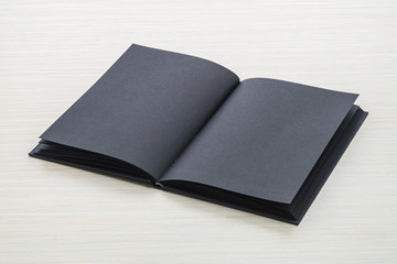 Black notebook