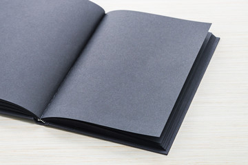 Black notebook