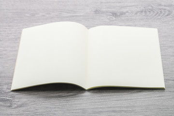 Blank Note book mockup