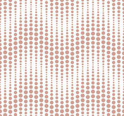 Wavy Seamless Pattern composed of geometric elements