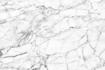 Naklejka premium White marble texture, detailed structure of marble in natural patterned for design.