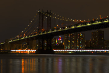 Obraz premium New York City at night.