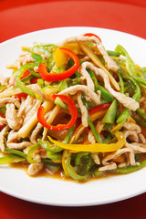 青椒肉絲