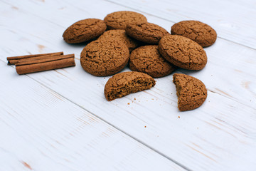 Tasty oat cookies