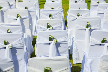 wedding Chair setup