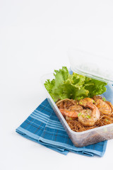 Shrimp and vermicelli
