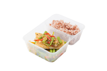 Clean food lunch box