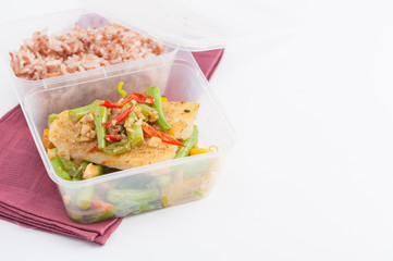 Clean food lunch box