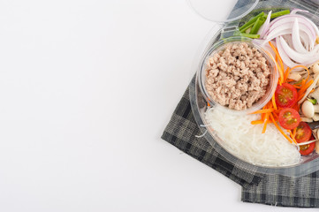 Clean food lunch box