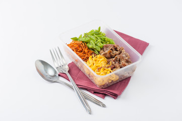 Clean food lunch box