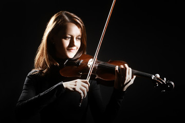 Violin player violinist