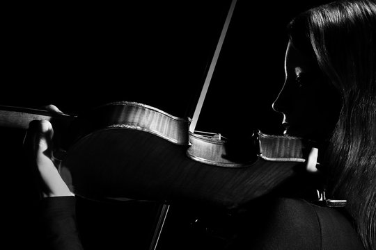 Violin player violinist Orchestra instruments