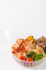 Clean food lunch box