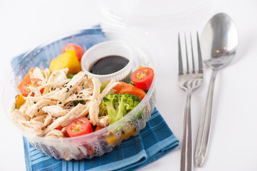 Clean food lunch box