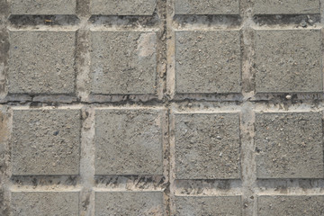 Brick wall pattern texture background in light beige tone