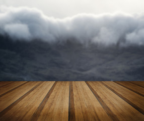 Landscape Old Man of Consiton mountain cloud inversion in Lake D